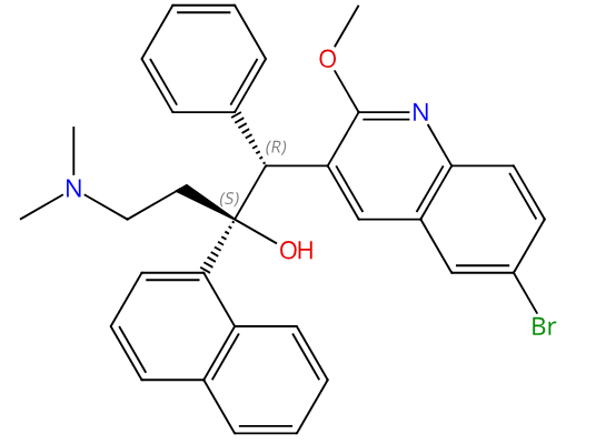 Bedaquiline Enantiomer Mixture (Fumarate salt)